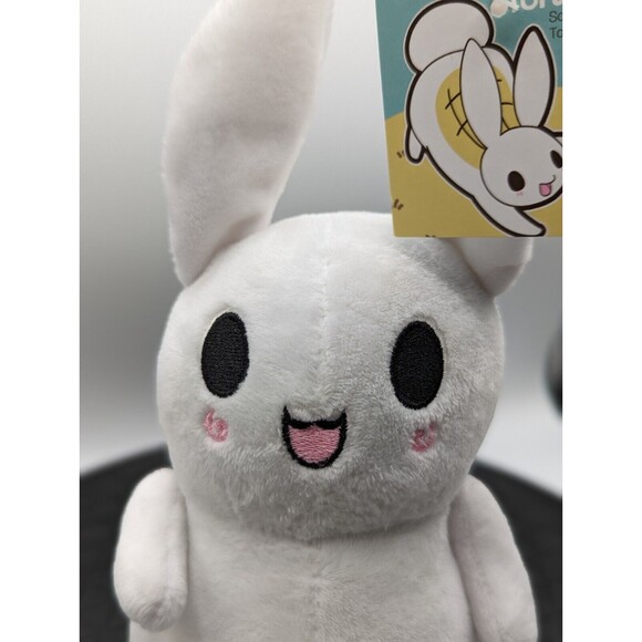 Tofusagi Plush Tasty Peach Studios White Bunny Rabbit 9" - Picture 8 of 8